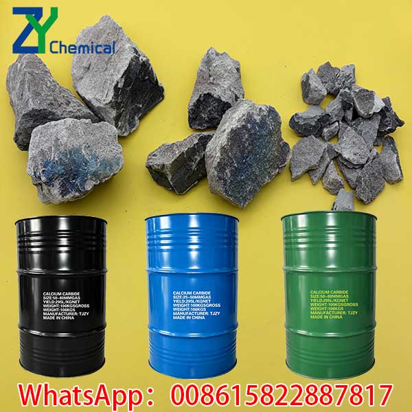  Drums Package for Calcium Carbide Export
