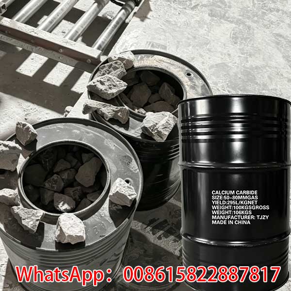 Calcium Carbide export packaging and warehouse storage