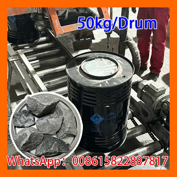 calcium carbide 50kg drum