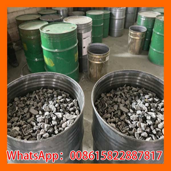 solid calcium carbide