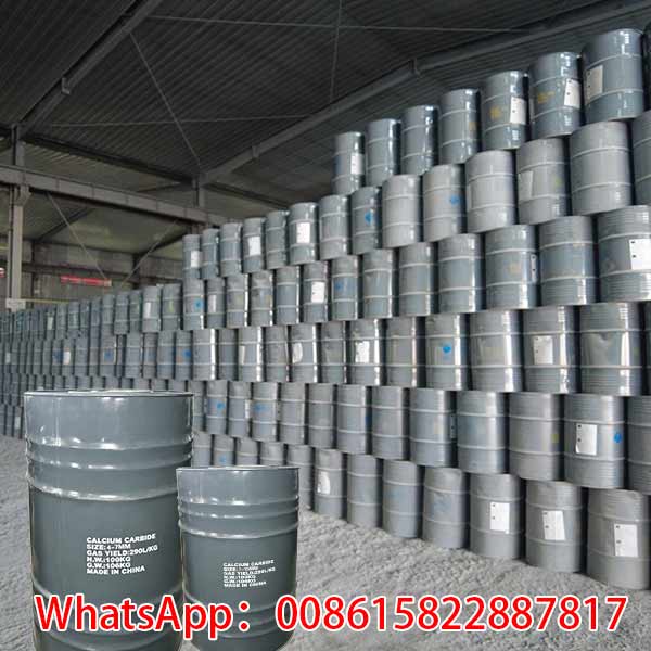 Get competitive calcium carbide price in China with secure 50kg steel drum packaging