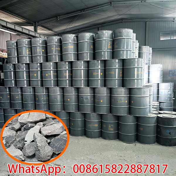 Customized 25-80mm calcium carbide in 100kg nitrogen-filled drums