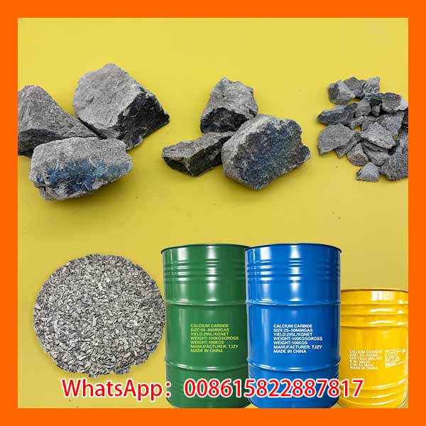 Buy premium grade calcium carbide stones 50-80mm from China factory