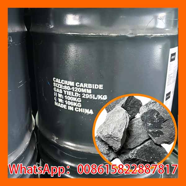 100kg calcium carbide steel drums with custom shipping marks for B2B buyers