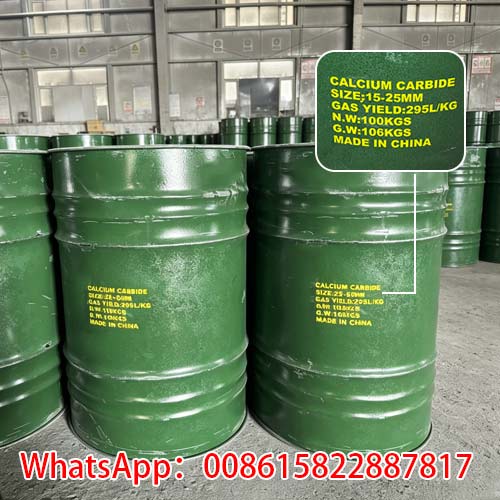 calcium karbid factory in China with rich experience