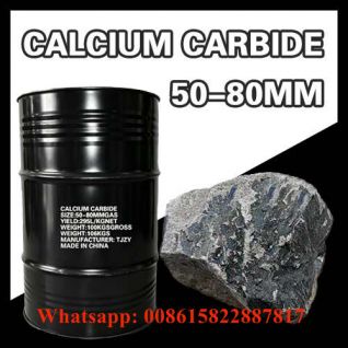 calcium carbide 100kg drum 50 80mm high gas yield