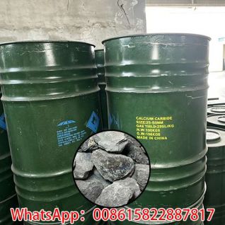 solid calcium carbide