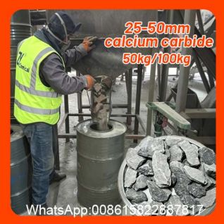 25 50mm Calcium Carbide Price per Ton Supplier for Sale China